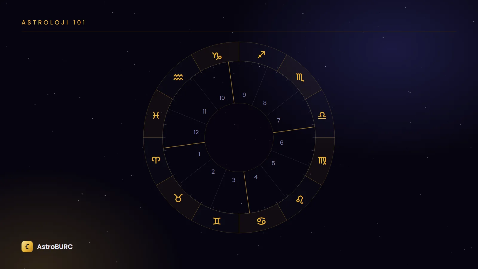 Astrolojide 12 Ev ve Anlamları: Hayatın Haritası